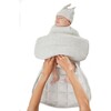 Swaddle Sleep Bag Premium Duvet (1 TOG), Heather Grey - Swaddles - 5 - thumbnail