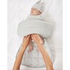 Swaddle Sleep Bag Premium Duvet (2.6 TOG), Heather Grey - Swaddles - 2