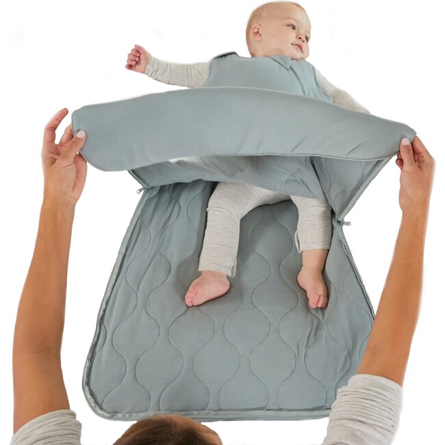Sleep Bag Premium Duvet (1 TOG), Sage - Sleep Sacks - 4