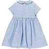 Carole Seersucker Dress, Blue - Dresses - 2