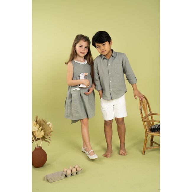 Ralph Linen Shirt, Khaki