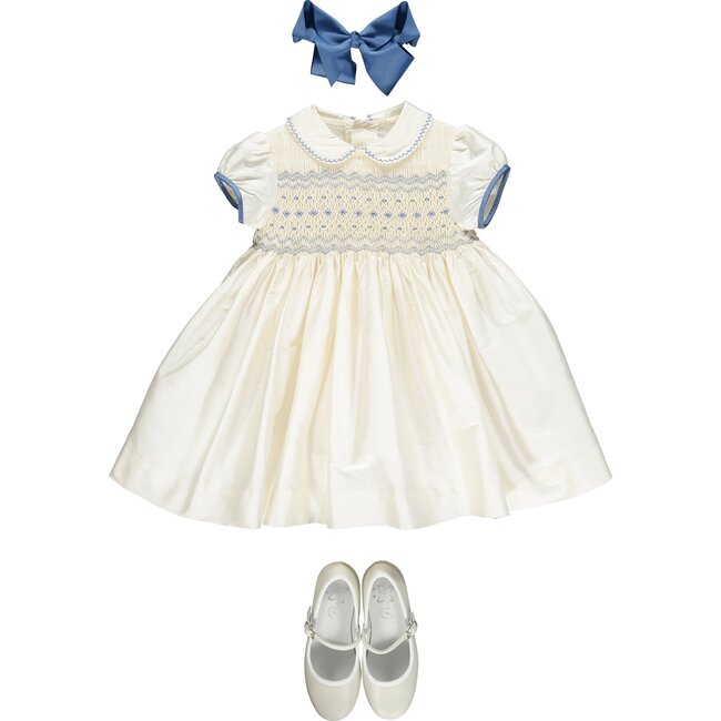 Beatrice Dress, Blue - Ceremonial Dresses - 3
