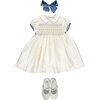 Beatrice Dress, Blue - Ceremonial Dresses - 3