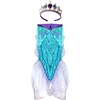 Mermaid Glimmer Skirt w/Tiara, Lilac/Blue - Costumes - 1 - thumbnail