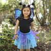 Midnight Butterfly Tutu With Wings & Headband - Costume Accessories - 2