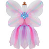 Butterfly Dress, Wings & Wand, Pink - Costumes - 2