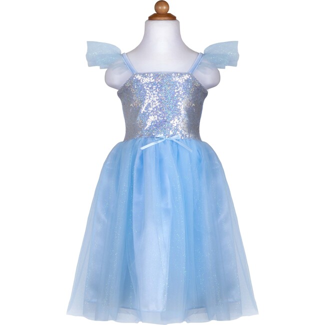 Sequins Princess Dress, Blue