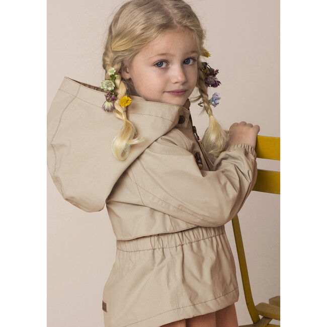 Recycled Algea Jacket, Doeskin Sand - Jackets - 3