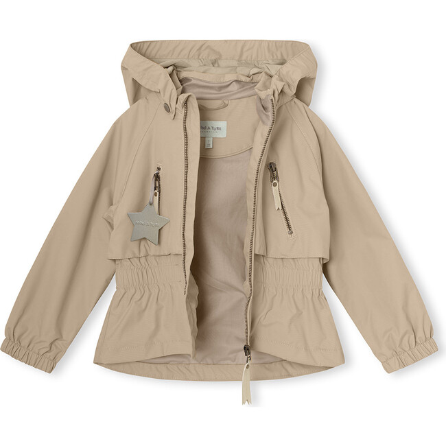Recycled Algea Jacket, Doeskin Sand - Jackets - 5