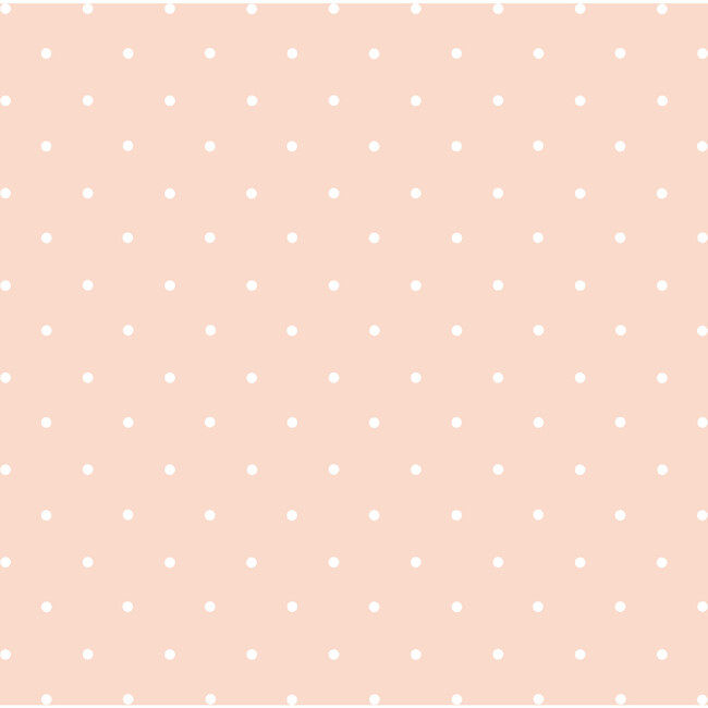 Polka Dot Removable Wallpaper, Pink