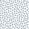 Hearts Removable Wallpaper, French Blue/White - Wallpaper - 1 - thumbnail