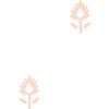 Block Print Removable Wallpaper, Pink/White - Wallpaper - 3