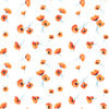 Nathan Turner Poppy Traditional Wallpaper, White - Wallpaper - 1 - thumbnail