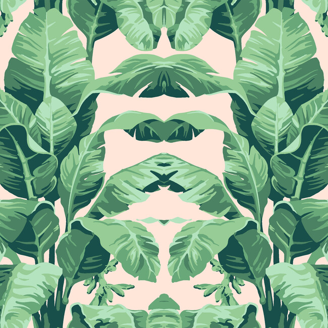 Nathan Turner Pacifico Palm Traditional Wallpaper, Peach