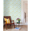 Nathan Turner Poppy Traditional Wallpaper, Sky - Wallpaper - 2