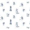 Nathan Turner Mutts Removable Wallpaper, Blue - Wallpaper - 1 - thumbnail