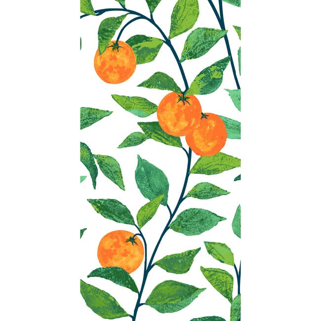 Nathan Turner Orange Crush Traditional Wallpaper, White - Wallpaper - 3