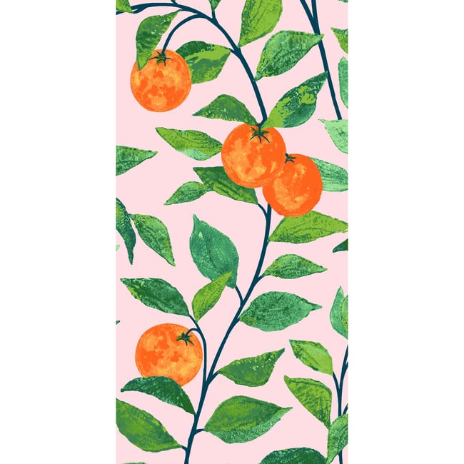 Nathan Turner Orange Crush Traditional Wallpaper, Pink - Wallpaper - 3