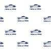 Clare V. Sardines Removable Wallpaper, Navy - Wallpaper - 1 - thumbnail