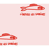 Clare V. Sardines Removable Wallpaper, Shell - Wallpaper - 3