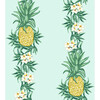 Nathan Turner Pineapple Traditional Wallpaper, Robin's Egg - Wallpaper - 1 - thumbnail