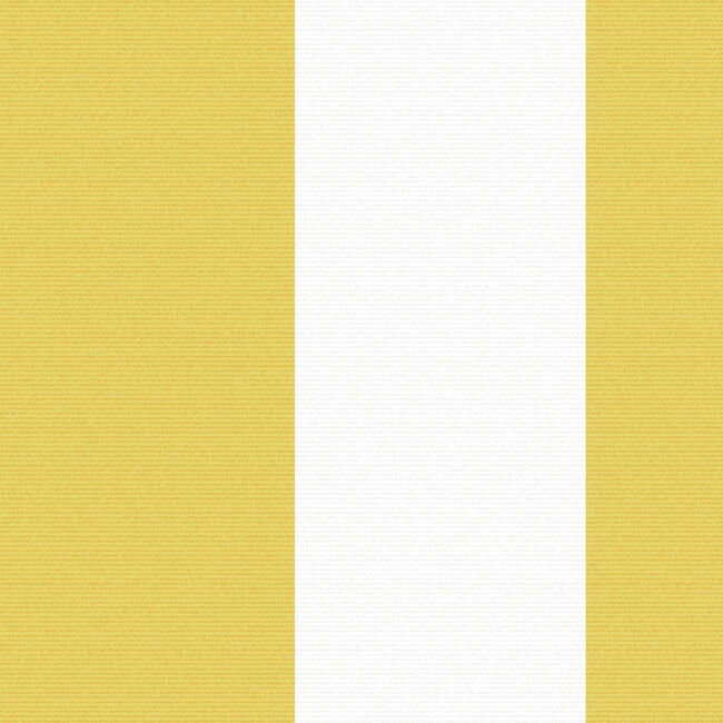 Candy Stripe Traditional Wallpaper, Yellow - Wallpaper - 3