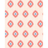 Tangier Medallion Traditional Wallpaper, Peach - Wallpaper - 1 - thumbnail
