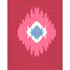 Tangier Medallion Traditional Wallpaper, Red - Wallpaper - 3