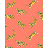 Tea Collection Tigers Removable Wallpaper, Watermelon - Wallpaper - 1 - thumbnail