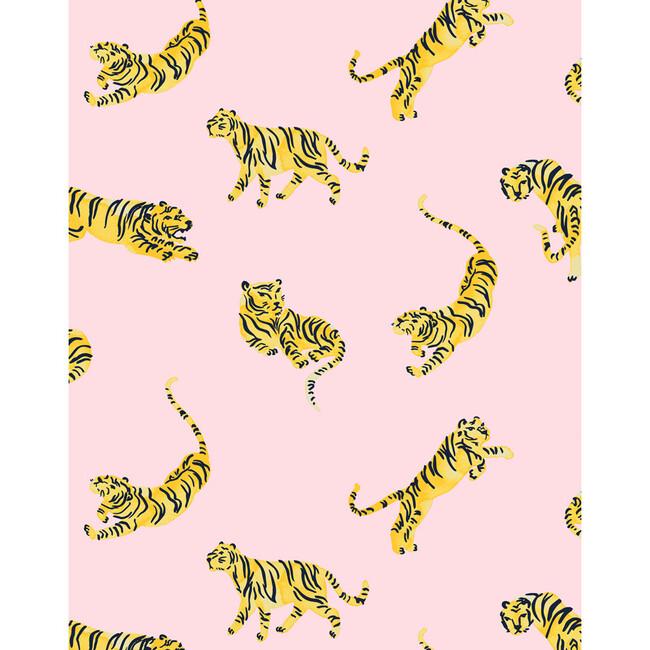 Tea Collection Tigers Traditional Wallpaper, Ballet Slipper