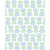 Tea Collection Stylized Papyrus Removable Wallpaper, Cornflower - Wallpaper - 1 - thumbnail