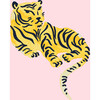 Tea Collection Tigers Traditional Wallpaper, Ballet Slipper - Wallpaper - 3