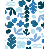 Tea Collection Sea Garden Traditional Wallpaper, Blue - Wallpaper - 1 - thumbnail