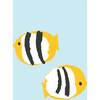 Tea Collection Rosa Fish Removable Wallpaper, Sky - Wallpaper - 3