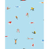 Tea Collection Olympians Traditional Wallpaper, Baby Blue - Wallpaper - 1 - thumbnail