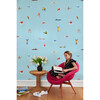 Tea Collection Olympians Traditional Wallpaper, Baby Blue - Wallpaper - 2