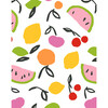 Tea Collection Island Fruits Removable Wallpaper, Raspberry Lime - Wallpaper - 3