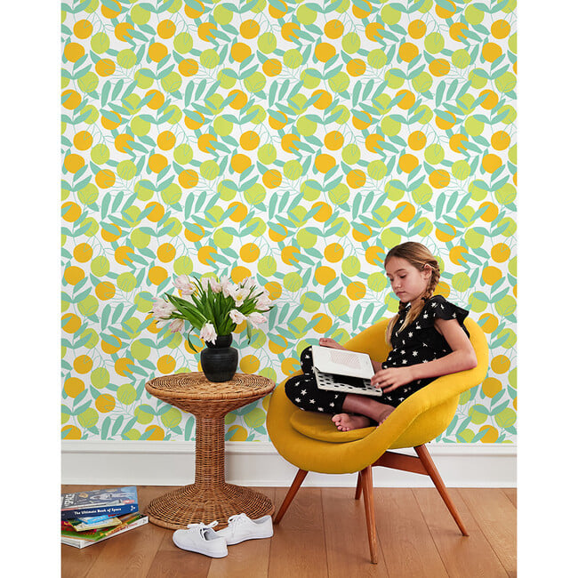 Tea Collection Citrus Traditional Wallpaper, Caribbean - Wallpaper - 2