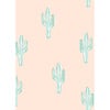 Tea Collection Cactus Removable Wallpaper, Peach - Wallpaper - 1 - thumbnail