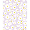 Pop Daisy Traditional Wallpaper, Lavender - Wallpaper - 1 - thumbnail