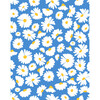 Pop Daisy Traditional Wallpaper, Cerulean - Wallpaper - 1 - thumbnail