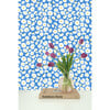 Pop Daisy Removable Wallpaper, Cerulean - Wallpaper - 2