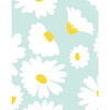 Pop Daisy Removable Wallpaper, Seafoam - Wallpaper - 3