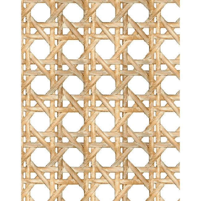 Caning Removable Wallpaper, Wicker - Wallpaper - 3