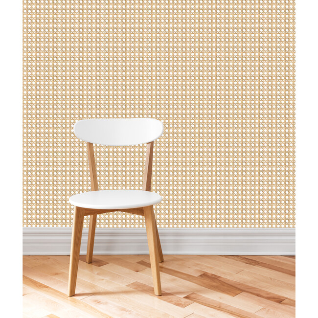 Large Caning Removable Wallpaper, Wicker