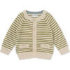Organic Ursul Cardigan, Tapioca Sand - Sweaters - 1 - thumbnail