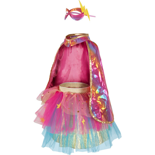 Super-Duper Tutu, Cape and Mask, Pink/Gold - Great Pretenders Pretend Play, Play Tents & Vanities | Maisonette