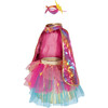 Super-Duper Tutu, Cape and Mask, Pink/Gold - Costumes - 1 - thumbnail