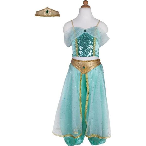Great Pretenders Jasmine Princess Set - Teal Great Pretenders Jasmine Princess Set - Teal