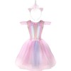 Unicorn Dress & Headband 2-piece Set - Costumes - 1 - thumbnail